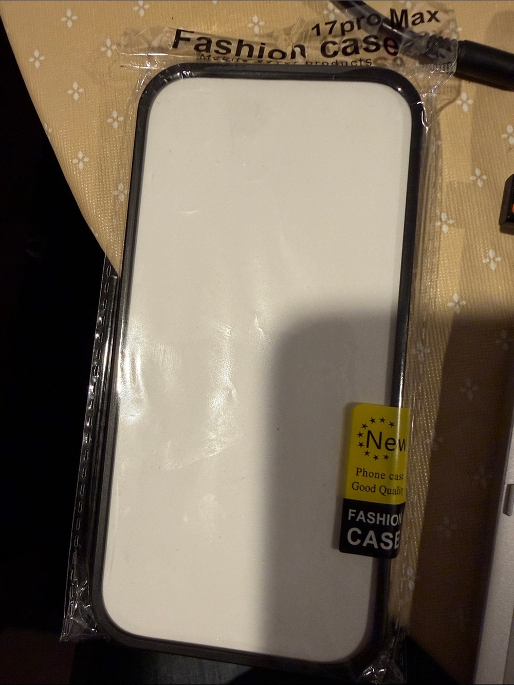 Black Phone Case for 17 Pro Max Brand New Metal